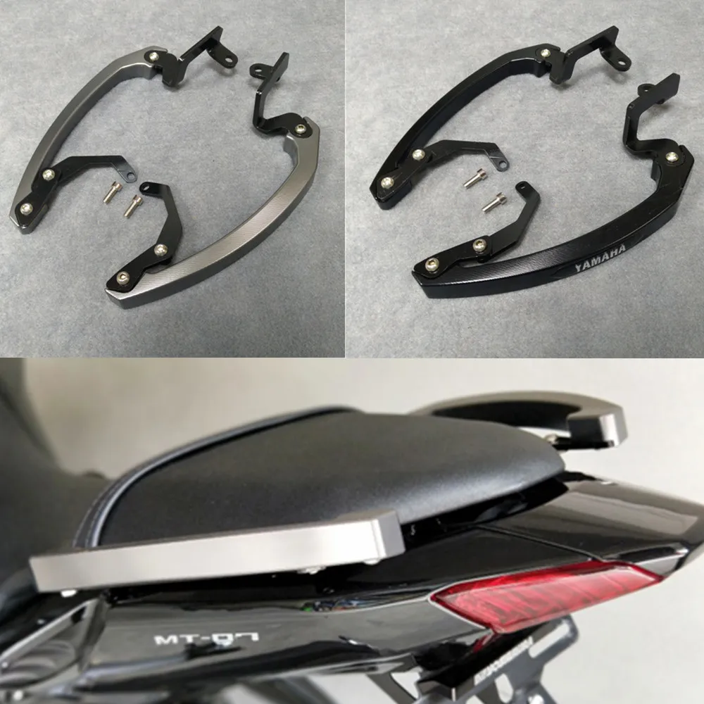 Задние поручни заднего сиденья пассажирские Ручка для Yamaha MT 07 MT07 FZ07 FZ 2014 2015 2016 2017 14