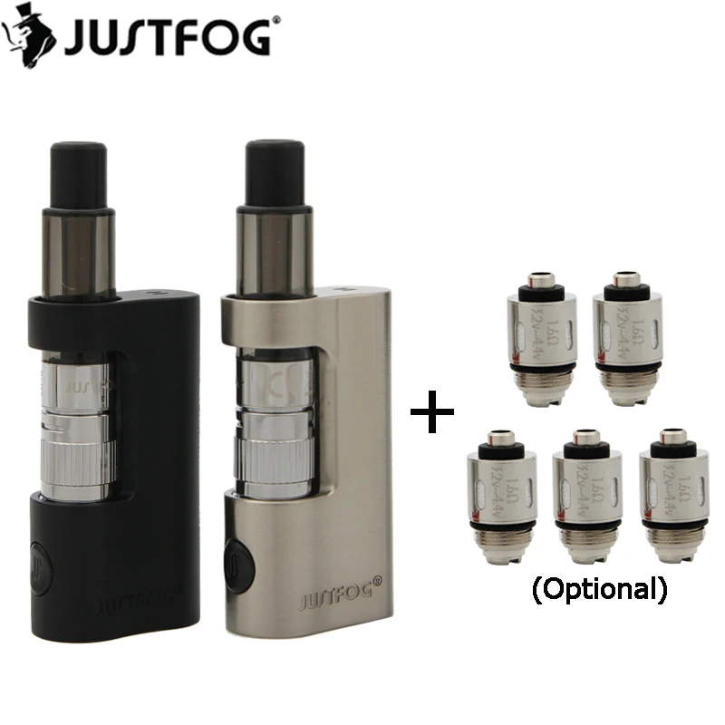 

Original Justfog P14A Starter Kit 900mAh Battery 1.9ml P14A Clearomizer E Cigarette Vape Vaporizer ChildProof Opening System