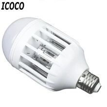 Icoco E27 СВЕТОДИОДНЫЕ Лампы Москитная Электронный убийца ночь свет лампы насекомых мух репеллент дом Аксессуары синий Освещение 220 В