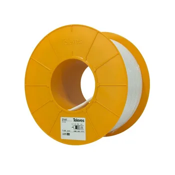 

CABLE COAXIAL T100 PLUS BLANCO 100MTS