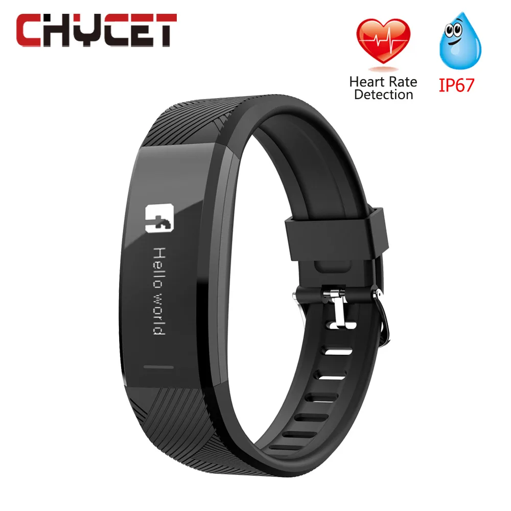 

Fitness Bracelet tracker heart Pedometer Smart Band Waterproof IP67 Heart Rate Monitor Watch GPS Sport Fitness Tracker