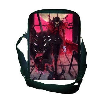 

Alucard Hellsing Shoulder Bag Men Women Crossbody Bag Students Messenger Handbags New Beautiful Kids Bookbag