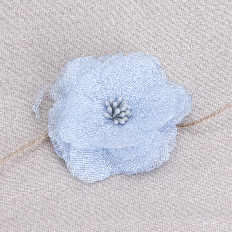 

Hot Newborn Flower Tieback Kid Girl Headband Baby Photography Prop Birthday Headwear