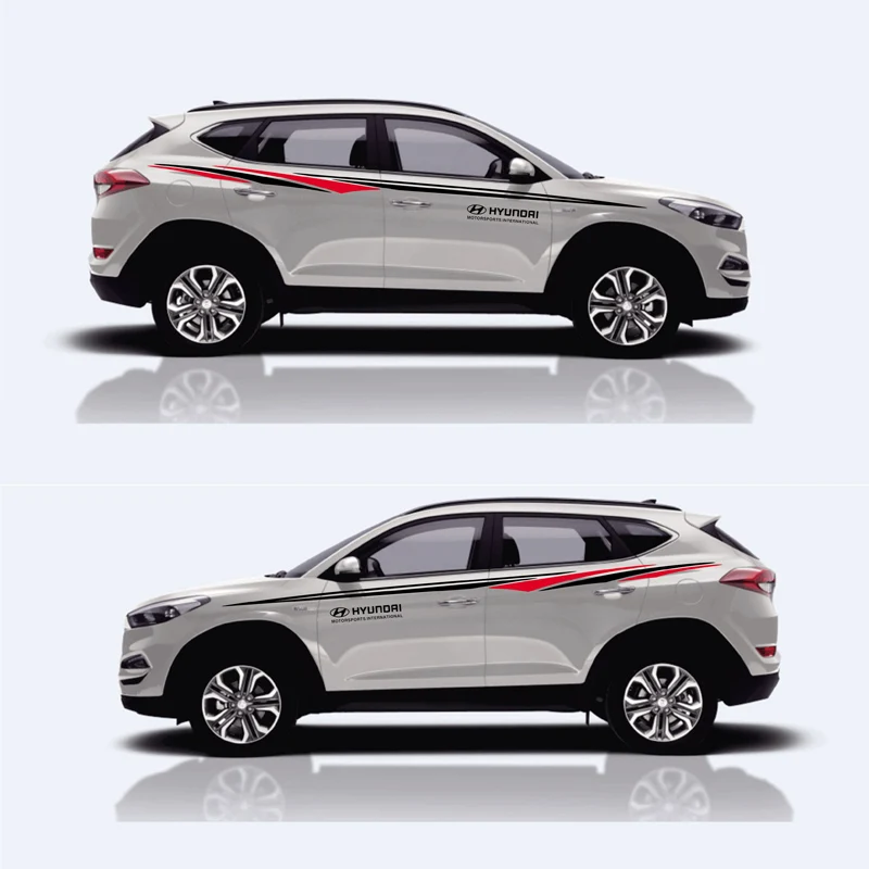 Стайлинг автомобиля TAIYAO стикер для Hyundai SANTAFE IX35 Tucson Mark Levinson автомобильные