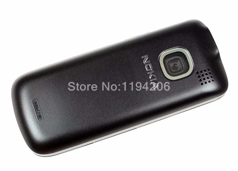 original nokia c2 00 c2 single sim card phone unlocked fm bluetooth mp3 mp4 player cellphone one year warranty