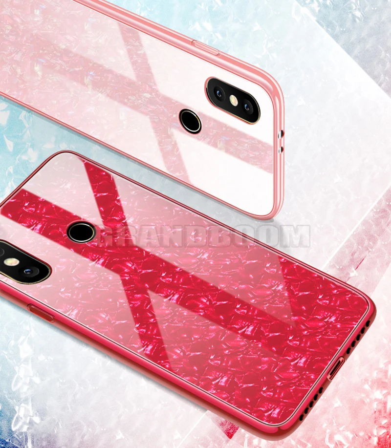 10 шт. ракушка закаленное Стекло чехол для Xiaomi Mi8 SE 6 A2 A1 Lite Примечание 3 Mix 2 S Redmi S2 6A Pro Note 5 Plus противоударный чехол