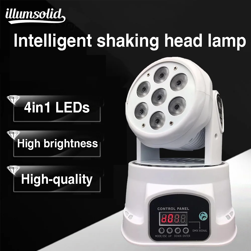 

7*12w Rotating Head Moving Stage Light Effect Lamp Dj Light for Indoor Disco KTV Club Party