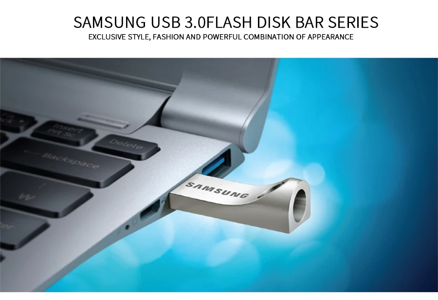 SAMSUNG флеш-накопитель USB 3,0, 32 ГБ, 64 ГБ, 128 ГБ, Металлический Мини-накопитель, OTG, флешка, карта памяти, устройство для хранения, U диск