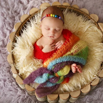 

Stretch Baby Blanket Newborn Photo Props Photography Wraps Swaddle Wraps Infant Photography Props Baby Wrap Newborn Photo Props