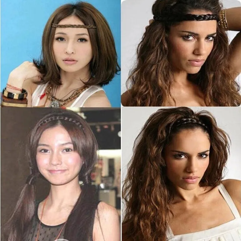

Summer Style Dress Headband Synthetic Braid Headband Women Hair Accessories Lady Accessories Girls Hair Band Fashion Headband