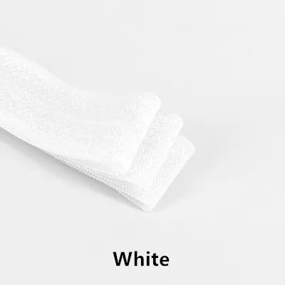 2 см цвет нижнее белье трусики обернутый эластичный сложенный мягкий эластичный пояс детские резиновые ленты Одежда Аксессуары - Цвет: White