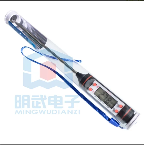 

Electronic Digital Meat Thermometer Cooking Food Kitchen BBQ Probe Water Milk Oil Liquid Oven Thermometer Digital TP101