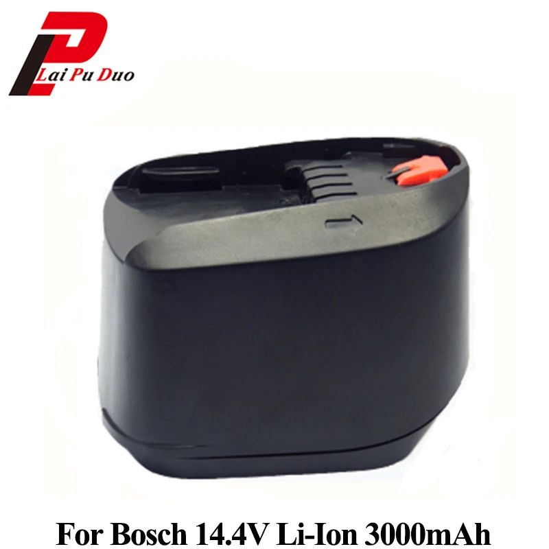 

14.4V 3.0Ah Li-Ion Replacement Power Tool Battery For Bosch: 2 607 335038, 2607 336 037, 2 607 336 038, 2607 336194