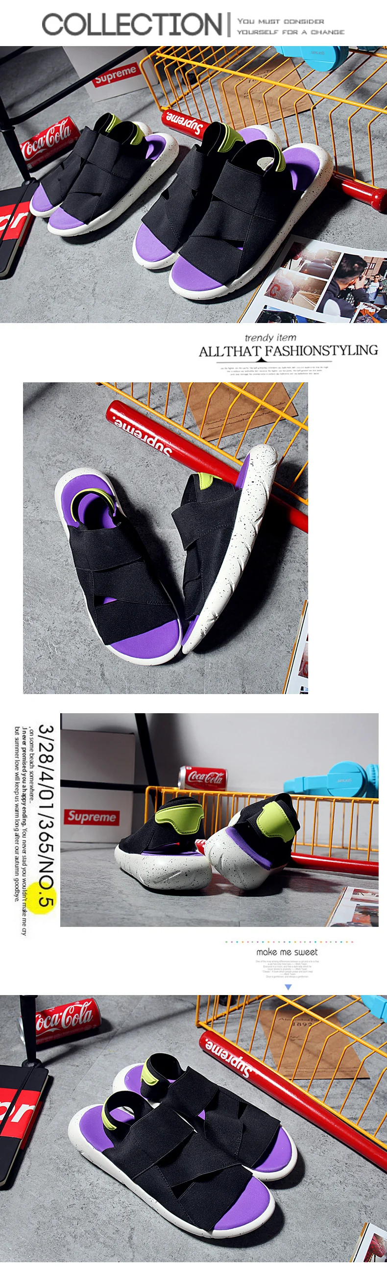 Летние сандалии; мужские сандалии в римском стиле; дышащая мужская летняя обувь; эластичные пляжные мужские сандалии; sandalia masculina