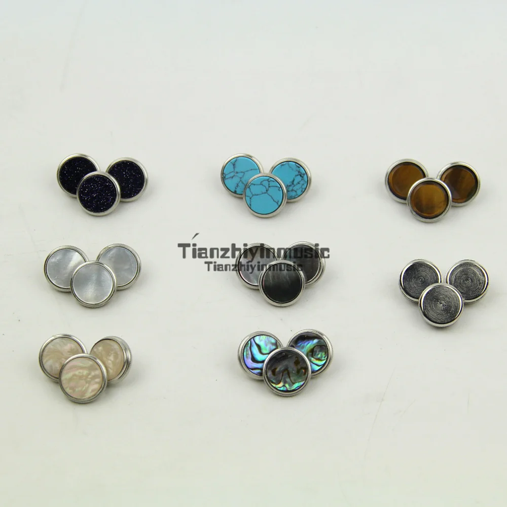 Trumpet button New Trumpet Valve Finger Buttons Repair Parts Set of 24set ofset repairset