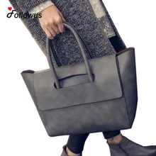 Neue Frauen Einkaufstasche Kapazität Weiblichen Casual Mode OL Geschäfts Pu-leder Handtaschen Schwarz Braun Grau