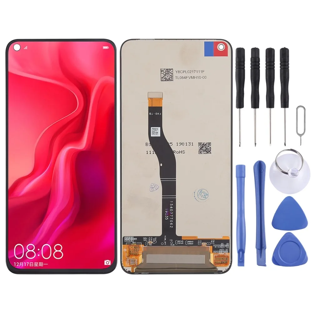 ЖК дисплей V20 для Huawei Nova 4 сенсорный экран с дигитайзером в сборе запасная часть