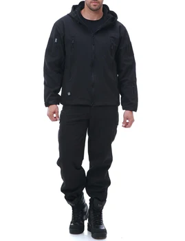 

military tactical jacket for men sharkskin coat jacket waterproof windproof men jacket S-XXXL (only jacket)