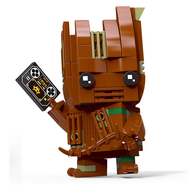 

Decool Brickheadz SuperHeroes IronMan Marvel Super Heroes Superman Batman Figures Building Block Bricks legoING DC avengers Toys