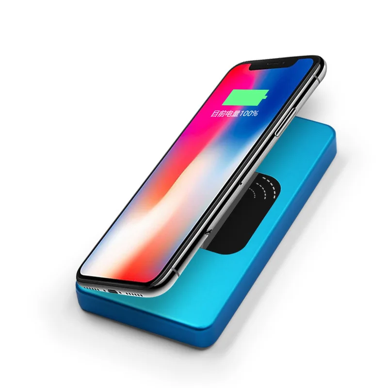

10000mAh Wireless Power Bank PD Quick Charger for iPhone X XS XR MAX QC3.0 Fast Charger Battery for samsung S8 S9