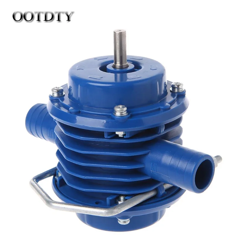 

OOTDTY Heavy Duty Self-Priming Hand Electric Drill Water Pump Home Garden Centrifugal dorp shipping