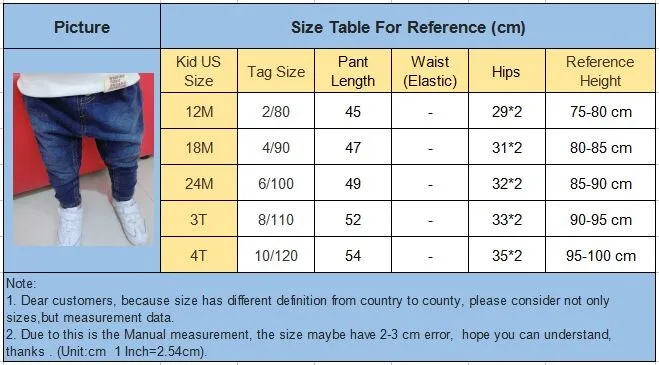 Весенняя детская одежда штанишки для малышей джинсы для девочек детские джинсы для маленьких мальчиков джинсы для малышей повседневные штаны для детей meia calca infantil