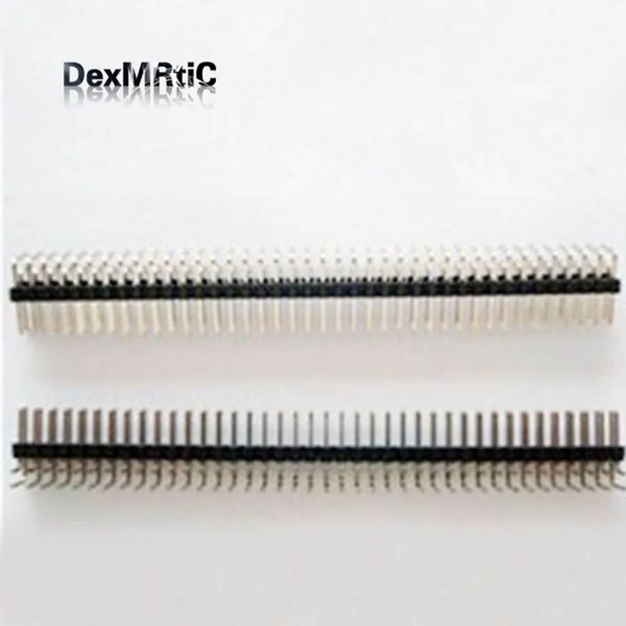 100Pcs XH2.54 2Pin Pitch Leads Header Socket Connector DIP 90 Degree Angle PCB