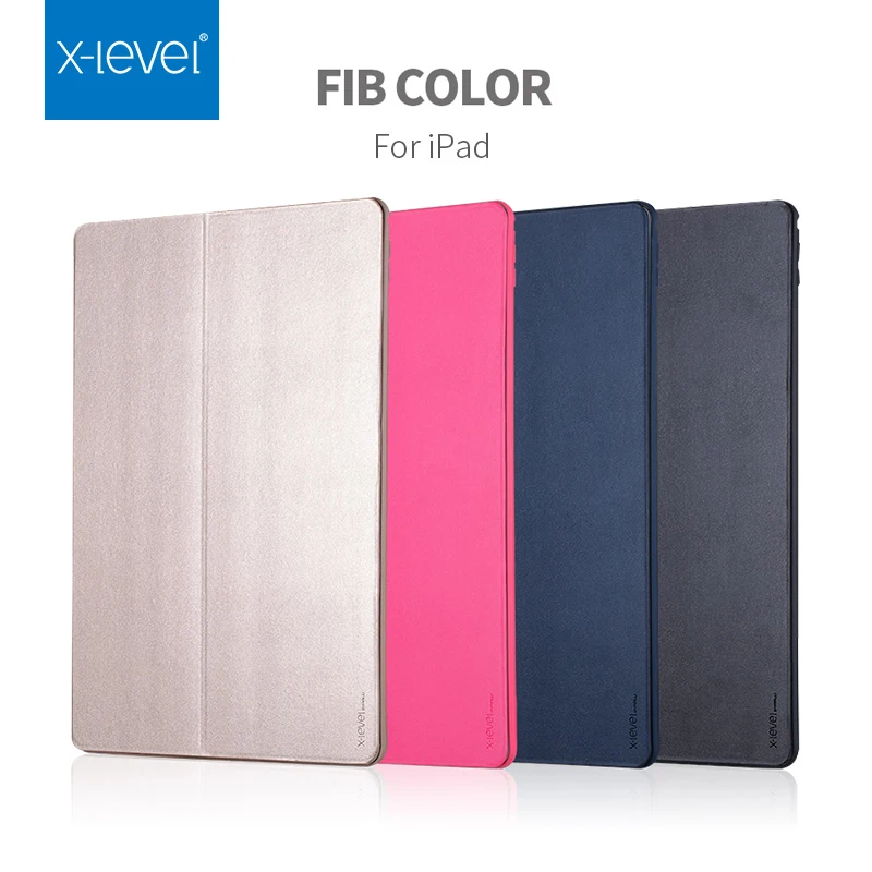 Online PU cubierta de cuero para ipad aire 9,7 pulgadas smart sueño magnético holster soporte plegable para apple ipad 2 3 4 gota resistencia