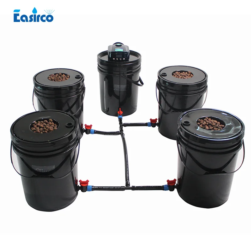 

DWC 5x20L Cloner Round bucket for Hdroponics system. Deep water culture