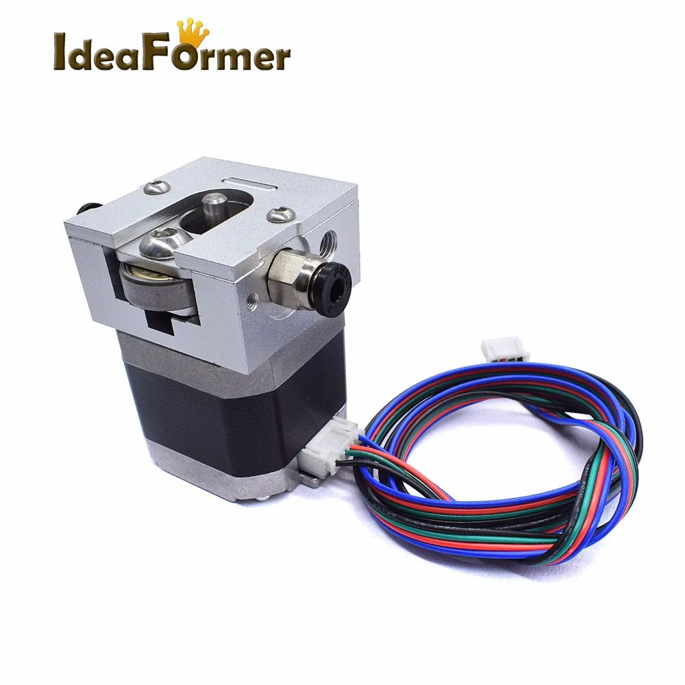 Best 3D Printer Bulldog Extruder DIY Bowden All metal sliver Aluminum with Nema 17 Stepper motor Reprap