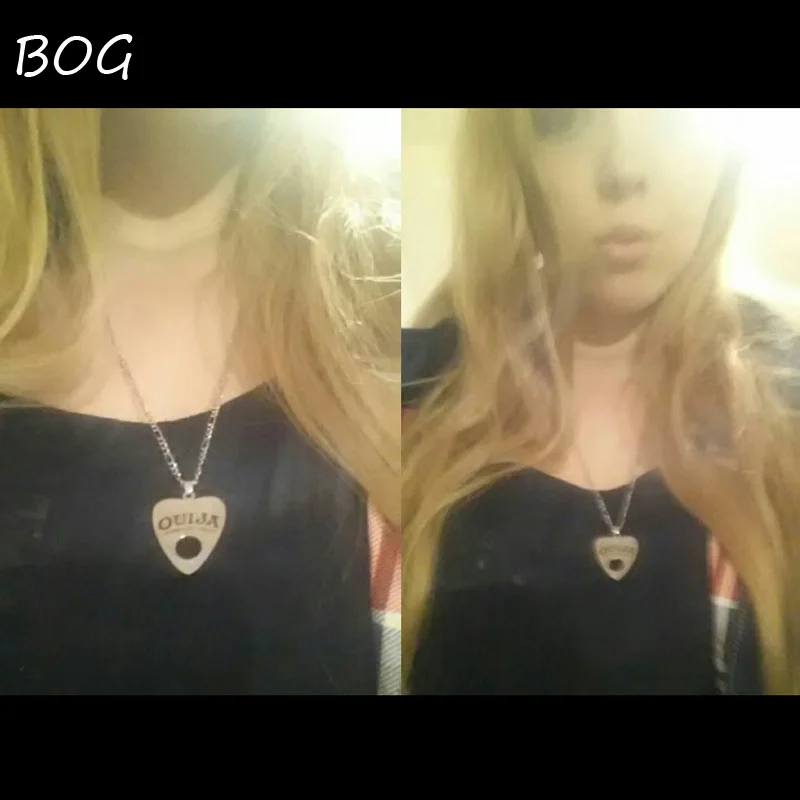 BOG Lot 1 шт. Подвеска из нержавеющей стали Ouija доска ожерелье 24 дюймовая медная цепь