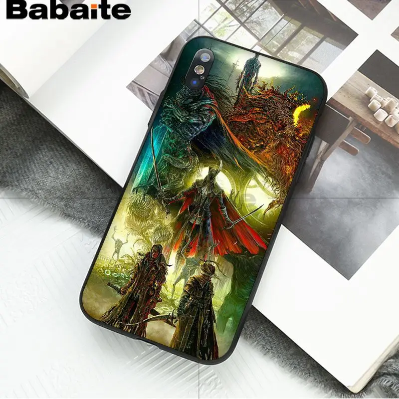 Роскошный высококачественный защитный чехол Babaite bloodborne DIY для мобильных телефонов Apple iPhone 8 7 6 6S Plus X XS MAX 5 5S SE XR - Цвет: 6