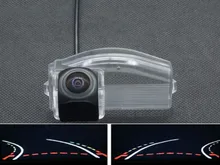 1080P Fisheye Trajectory Tracks Car Parking Rear view Camera for Mazda 3 2004 2005 2006 2007 2008 2009 2010 2011 2012 2013 Car