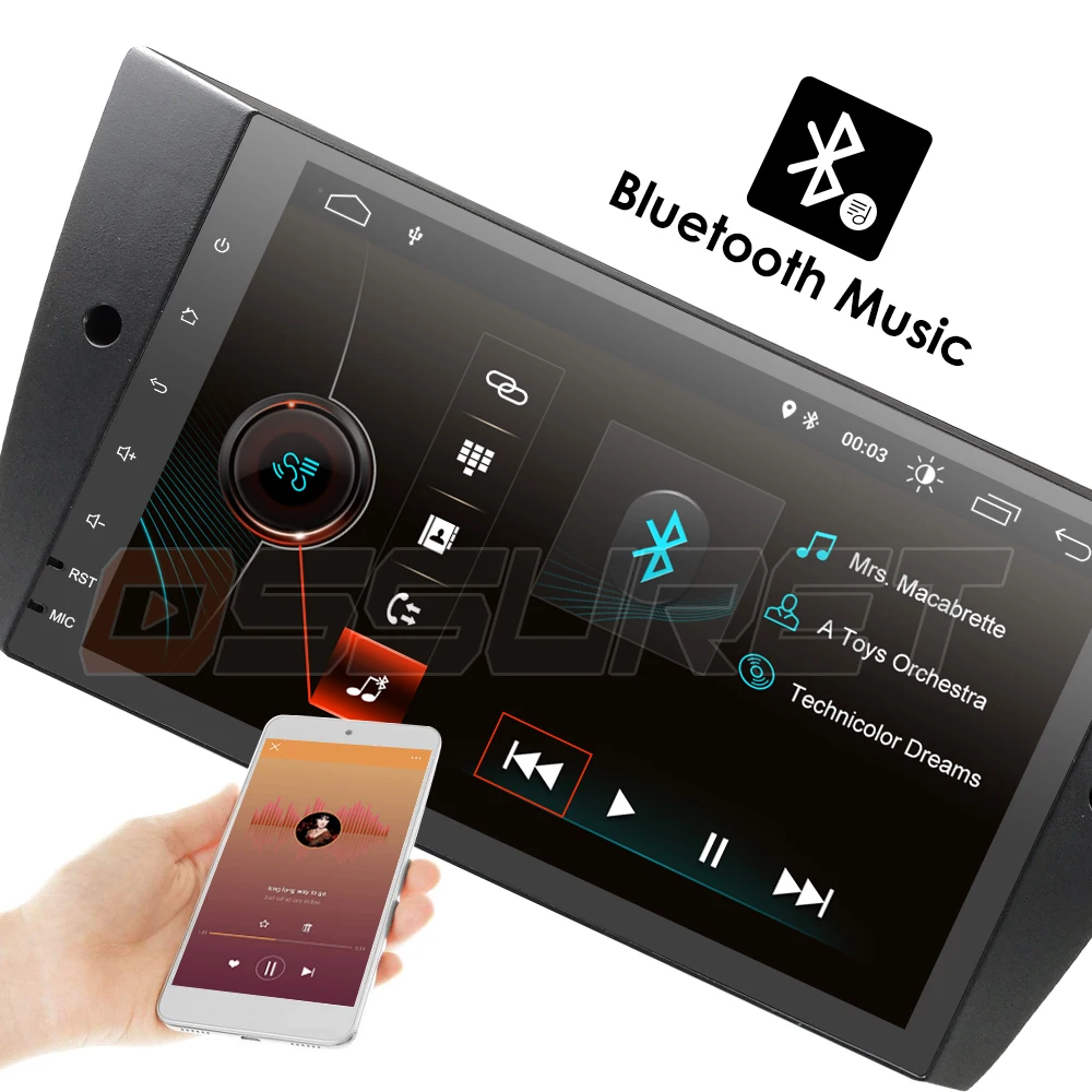 Cheap 1 Din Android 9.0 QUAD core 9 Inch Car GPS stereo For BMW E90 E91 E92 E93 2006-2012 EQ SWC 1080P OBD2 TPMS  DTV-IN Free Camera 12