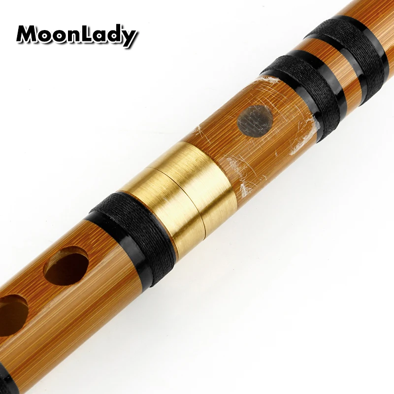 BB/C/D/E/F/G ключ разделяемый Brwon бамбуковая флейта с черной линией Музыкальные инструменты Китайский традиционный деревянный духовой инструмент