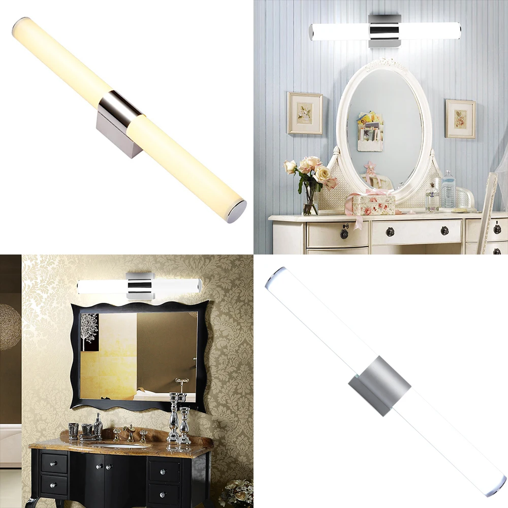 DONWEI, простой стиль, 12 Вт, 16 Вт, 22 Вт, светодиодный настенный светильник-бар, зеркальный светильник для макияжа, домашний, для ванной комнаты, для гардеробной, для кухни, настенный светильник