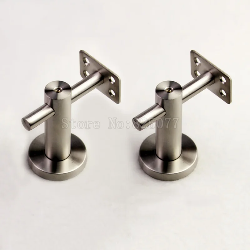 

DHL Shipping 8PCS 90Degree 80*80mm Hand Rail Bracket Stainless Steel Handrail Brackets Wall Mounted JF1531