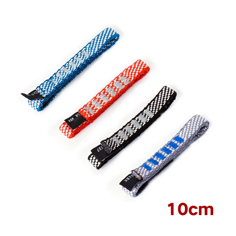 

P77 Outdoor climbing fast hanging flat belt rescue nylon flat belt fast connection with a short belt wear-resisting 10cm CE