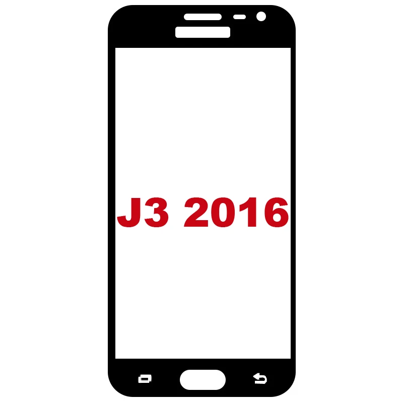 TOMKAS For Samsung Galaxy A3 A5 2016 J3 J5 J7 2017 Screen Protector Full Coverage For Galaxy A3 A5 J3 J5 J7 2016 Tempered Glass  (6)