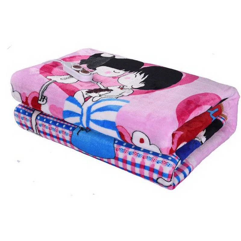

110648/Electric blanket double control 150 * 180 thick increase genuine safety waterproof electric mattress/Random Color