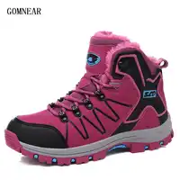 GOMNEAR Autumn Sneakers For Women Hiking Boots Outdoor Trekking Tourism Sport Shoes Trend Outdoor Cycling Comfortable Boots