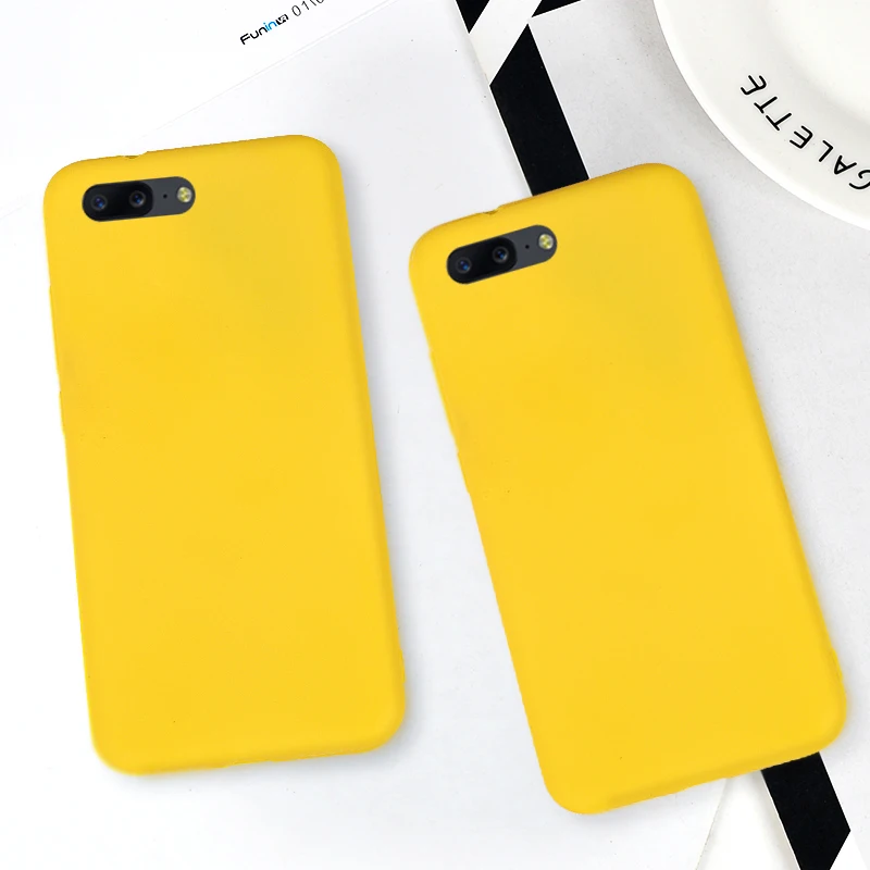 For Oneplus 5 5T Case Oneplus 6 Silicone Soft TPU Back Cover For One Plus 5 5T 6 Phone Bags Protective Cases