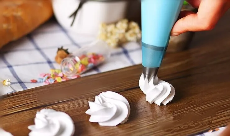 Силиконовые многоразовые глазурные трубочки крем печенье кондитерский мешок инструмент для украшения торта