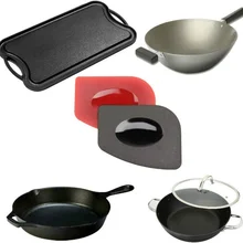 6 шт. высокотемпературная устойчивая изоляция рукав силиконовая кастрюля ручка кухонный гаджет наборы