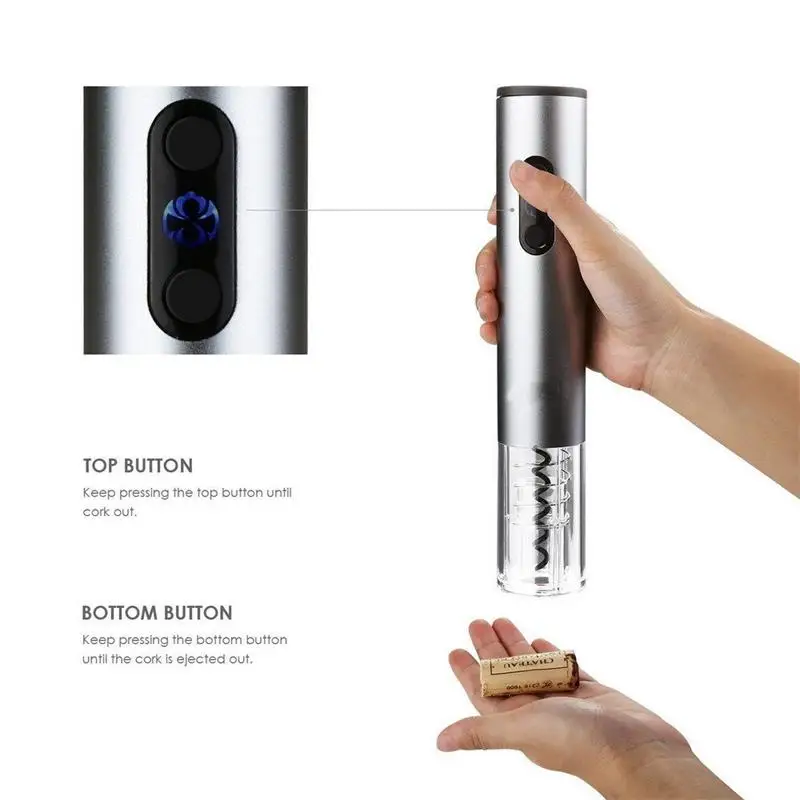 Electric Wine Bottle Opener Corkscrew (11)