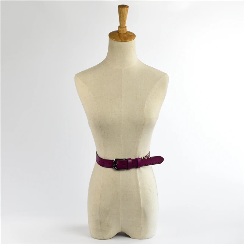 Ремень из натуральной воловьей кожи женский джинсовый женский ремень модные ремни для женщин 95-110 см