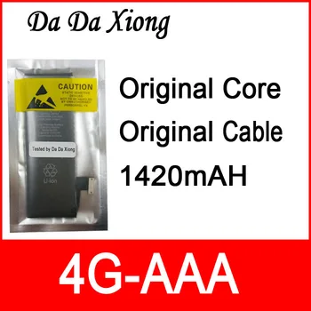 

10pcs/lot Real Capacity 1420mAh Core Protection board 3.7V Zero cyclic Battery for iPhone 4 4G replacement repair parts 4G-AAA