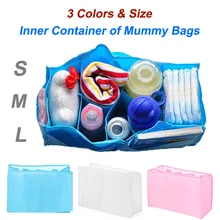 Big Baby Diaper Nappy Organizer Changing Storage Bags Inner Separate Containers,Maternity Handbag Mummy Multifunctional Bag