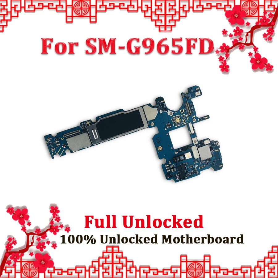 

100% Original Unlocked Mainboard Logic Board Motherboard For Samsung Galaxy S9 Plus G965FD Motherboard With Android System