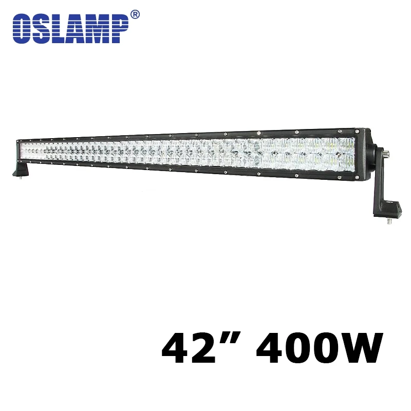 

Oslamp 42" 400W 5D LED Light Bar Straight LED Driving Work Light Combo Truck ATV SUV 4WD Pickup 4x4 Led Bar Offroad